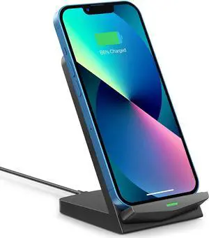 Wireless Charger, 1 Pack, 15W Wireless Charger Stand, Qi Charger Stand Compatible with iPhone13/12 Pro Max/11/XR/XS/X/8 Plus, Galaxy S21/S20/S10/S9/S8/Note 20/10 (No Adapter) Wireless Charger, 1 Pack, 15W Wireless Charger Stand, Qi Charger Stand Compatible with iPhone13/12 Pro Max/11/XR/XS/X/8 Plus, Galaxy S21/S20/S10/S9/S8/Note 20/10 (No Adapter)