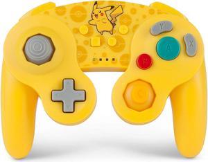 Pokemon Wireless GameCube Style Controller for Nintendo Switch  Pikachu