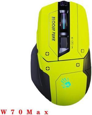  Bloody Optical Gaming Mouse with Light Strike (LK) Switch &  Scroll - Fully Programmable and Advance Macros (A70) : Video Games