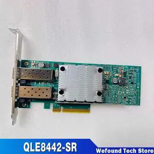 For QLOGIC 10 Gigabit Network Card With Dual Electrical Ports QLE8442-SR