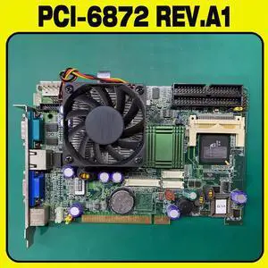 PCI-6872F half-length industrial motherboard 190K687215 with network port PCI-6872 REV.A1