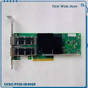 NIC 40 gigabit network card with double electrical ports  UCSC-PCIE-ID40GF