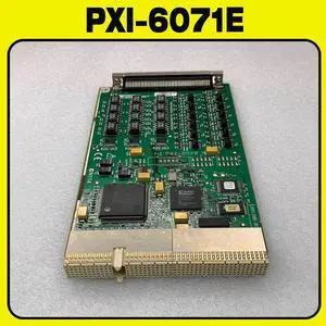PXI-6071E For 12-bit 64 analog input multi-function acquisition card