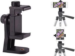 Acuvar Heavy Duty Rotating Smartphone Tripod Mount Holder. Fits iPhone 11 Pro Max, 11 Pro, 11, X Xs Max Xr 8, 8+, 7, 7 Plus, 6, SE 2, Samsung Note Galaxy S20 S10 Android and Many Phones