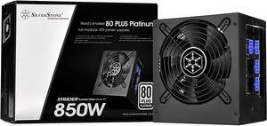 SilverStone Technology ST85F-PT Strider 850 Watt 80 Plus Platinum Modular PSU 850 Power Supply PS-ST85F-PT-x