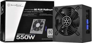 SilverStone Technology Platinum Certified Single +12V Rail ATX Power Supply, PS-ST55F-PT
