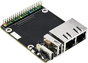 Dual Gigabit Ethernet 5G/4G Mini-Computer Based On Raspberry Pi Compute  Module 4 (NOT Included), Metal Case, With Cooling Fan