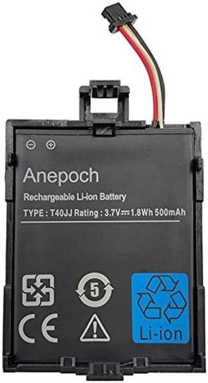 Anepoch T40JJ 70K80 H132V Battery Replacement for Dell PERC RAID H710 H710P H730 H810 H830 078K80 RAID Controller 3.7V 1.8WH 500mAh