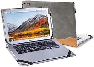 Berfea Laptop Case Cover Compatible with Lenovo Yoga C740Yoga S740Yoga 14sYoga 14CYoga Slim 7 7i 14 Notebook PC Protective Cover PU Leather Skin