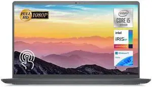 Dell Inspiron 15 3000 Series 3511 Laptop, 15.6" FHD Touchscreen, Intel Core i5-1035G1, 12GB DDR4 RAM, 256GB PCIe SSD, SD Card Reader, Webcam, HDMI, Wi-Fi, Windows 11 Home, Black