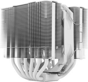 Thermalright Peerless Assassin 120 Mini White CPU Air Cooler, 6 Heat Pipes Dual Towers Cooler, with TL-D12W PWM Fans, Desktop PC Cooler for Intel LGA 1851/1700/1150/1151/1200/2011,AMD:AM4/AM5