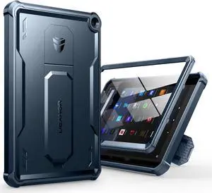 Dexnor Tablet Case for Amazon Fire HD 10 and 10 Plus 10.1" (Only Fit 11th Gen/2021 Release), [Built in Screen Protector & Kickstand] Heavy Duty Shockproof Full Body Protective Cover -Blue