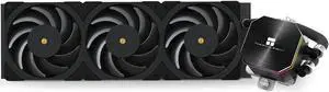 Thermalright Frozen Edge 360 Black AIO Water Cooler,Liquid CPU Cooler, 3x120mm PWM Fans Water Cooling System,2150RPM High Speed Fan,Compatible with AMD/AM4/AM5&Intel LGA1700/1150/1151/1200/2011/17XX