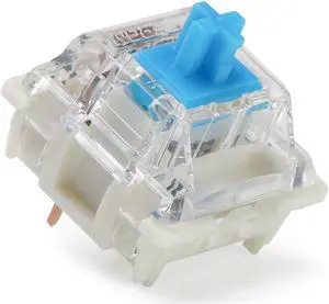 Gateron G Blue Pro 3.0 Switches Pre-lubed 3pin RGB SMD Clicky for Gaming Mechanical Keyboard (108Pcs, Pro Blue 3.0)