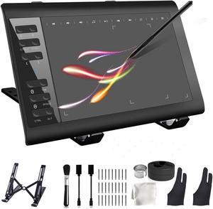 TEROW Graphics Drawing Tablet,10x6 inch Digital Writing Tablet with Bracket and 8192 Levels Stylus for PC/Mac/Android 5.0 and Above with OTG Function for Drawing and Online Teaching