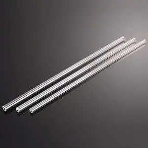 Bykski Acrylic Transparent 16MM OD/12MM ID 500MM Lengths PETG Water Cooling Hard Tubing, 4-Pack