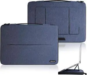 Nillkin 360deg Protective Laptop Sleeve Case 15 to 15.5 inch Laptop Sleeve with Handle for MacBook (15-16 inch, Blue)
