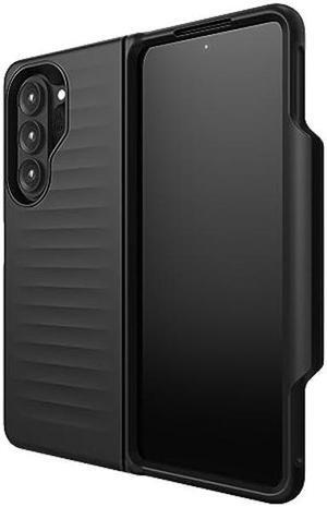 ZAGG Bridgetown Phone Case for Galaxy Z Fold5-10ft Drop Protection, Graphene Reinforced, Hinge Design, Slim, Lightweight, Wireless Charging Compatible, Black