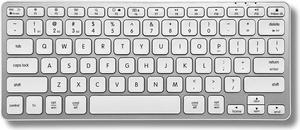 Macally Bluetooth Keyboard for Mac - Premium Multi Device Keyboard - Compatible Apple Wireless Keyboard for MacBook Pro/Air, iMac, iMac Pro, Mac Mini, Mac Pro, iPad, Laptop, and PC