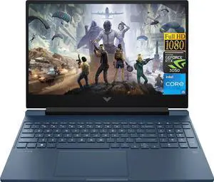 HP 2023 Newest Victus Gaming Laptop, 15.6" 144 Hz Display, Intel Core i5-13420H Processor, NVIDIA GeForce RTX 3050 Graphics, 8GB RAM, 512GB SSD, Backlit Keyboard, Windows 11 Home, Blue