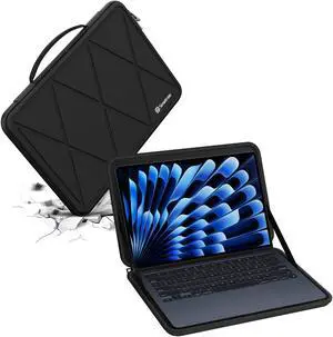 Smatree Hard EVA Protective Sleeve Case Compatible for 13.6 inch Apple MacBook Air M3 2024/A3113, for 13.6 inch Apple MacBook Air M2 2022/A2681 Notebook Bag (X8033)