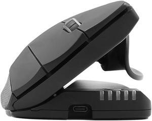 Contour Design Unimouse Eco Wireless Bluetooth Ergonomic Mouse - Vertical Gaming Computer Mouse for Laptop and Desktop - Fully Adjustable Ergonomic Wireless Mouse - Mac & PC Compatible - (Right-Hand)