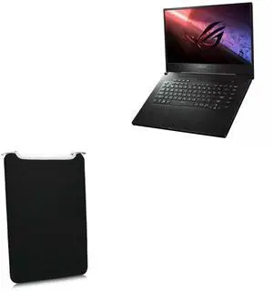 BoxWave Case Compatible with Lenovo ROG Zephyrus G14 - SlipSuit, Soft Slim Neoprene Pouch Protective Case Cover - Jet Black
