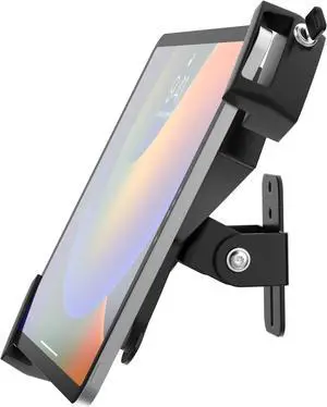 CTA Tablet Wall Mount Holder - Universal Security Tablet Mount for Poles & Walls - for iPad 10th Gen 10.9 - iPad 7/8/9 Gen - iPad Pro 1/2/3/4/5 - iPad Air 3 & 4 and More 8" -12.9 Tablets