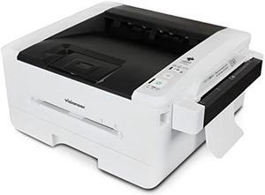 Visioneer Rabbit PC30dwn Laser Printer/Copy Machine, USB Office Printer and Copier for PC and Mac, 30 PPM, Sheetfed 250 Page Automatic Document Feeder (ADF), White