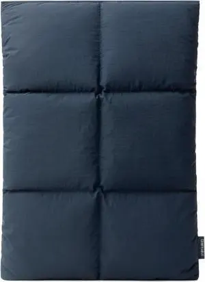 Comfyable Puffy Laptop Sleeve 13 Inch 14 Inch, Quilted Puffer Laptop Carrying Case, Pillow Case Compatible with MacBook Air M4 2025 M3 M2 M1, MacBook Pro M4 Pro/Max, Dark Blue
