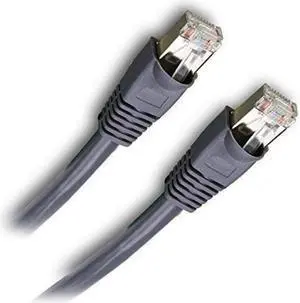 Outdoor Ethernet Shielded Cat 6 Cable, Waterproof Buried-able UV Resistant-RJ45 Plug Connector (30ft)
