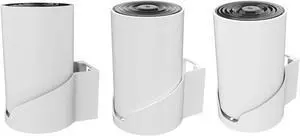 Bangcheer Wall Mount for TP-Link Deco X68/XE75/AXE5300 Mesh Wi-Fi 6 System, Space-Saving Wall Hanging Bracket Holder for Wi-Fi Booster, Cable Organizer Without Messy, Easy Installation (3Pack)