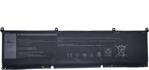 NBULBL 69KF2 Laptop Battery Replacement for Dell Alienware M15 R3 M15 R4 M15 R5 M15 R6 M15 R7 M17 R3 M17 R4 Precision 5550 5560 XPS 15 9500 9510 Inspiron 7510 7610 Vostro 7510 7620 Series 8FCTC 70N2F