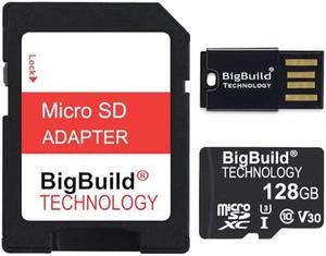 BigBuild Technology 128GB Ultra Fast 100MB/s U3 microSDXC Memory Card for Xiaomi Redmi Note 9/9 Pro/9 Pro Max, 9S/9T, 10/10 Lite/10 Pro/10 Pro Max, 10S/10T, 11 Mobile