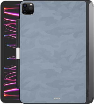 Haflyer Case for 2020/2022 iPad Air 10.9" 4th 5th Gen& 2018/2020/2021/2022 iPad Pro 11" 1st-4th- Magic Keyboard Compatible Case with Pencil Holder (Keyboard Not Included) - (Blue Camo-Grain)
