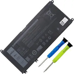 AURUNHO 4WN0Y Laptop Battery Replacement for Dell Inspiron 13 7353 7577 7778 7779 Series 4WNOY 04WN0Y M245Y 9P3NW G4MX4 JYFV9 4ICP5/57/79 15.2V 56Wh 3500