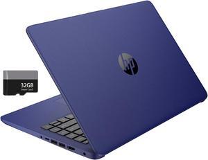 HP Stream Laptop 14" HD, Intel Celeron N4120 Processor, 4GB DDR4 RAM, 64GB SSD, Intel HD Graphics, 720p Webcam, 1 Year Office 365, White, Win 11 S, Alpacatec Accessories