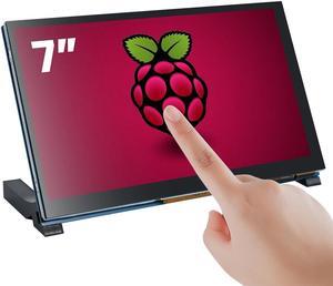 Hosyond 7 Inch Touchscreen IPS DSI Display Compatible with Raspberry Pi 5/4/3, 1024x600 Pixel Capacitive Screen MIPI Driver-Free Interface