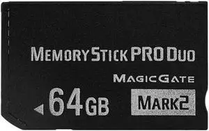 Original 64GB Memory Stick pro Duo 64GB (Mark2) for PSP1000 2000 3000 Camera MemoryCard