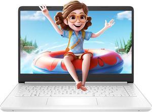 HP Newest 14" Ultral Light Laptop, 314GB Storage(64GB eMMC+250GB Portable SSD), Intel Quad-Core N4120, 1 Year Office 365, HDMI, WiFi, USB-A&C, Long Battery Life, Win 11S (16GB RAM, White)