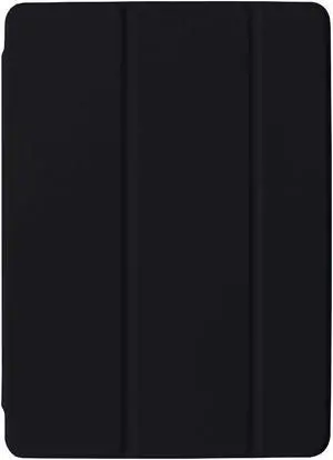 iPad PRO 12.9 Inch 1 Gen [ Pro 12.9 2015 1st Gen ] A1652 A1584 ML0H2LL/A ML0G2LL/A ML0N2LL/A ML0Q2LL/A ML0R2LL/A ML0V2LL/A ML0U2LL/A ML0T2LL/A Hard PC Back Trifold Cover - Coal