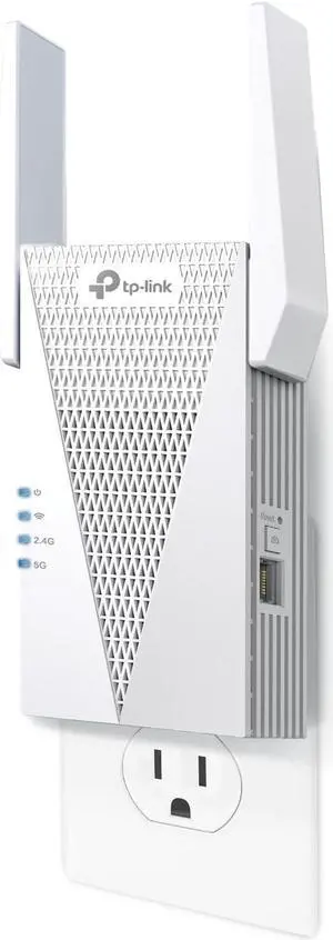 TP-Link AX1800 WiFi 6 Range Extender with Ethernet Port | Internet Signal Booster for Home | Dual-Band Wireless Repeater Amplifier | Access Point Mode | APP Setup | OneMesh Compatible (RE615X)