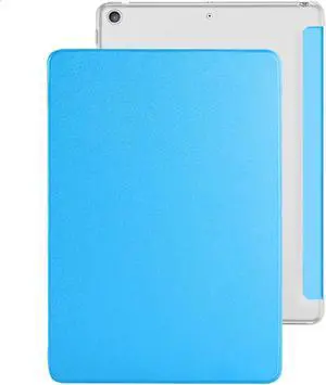 DuraSafe Cases for iPad PRO 12.9 Inch 3rd [ Pro 12.9 3 Generation 2018 ] A1876 A2014 MTHN2LL/A MTHU2LL/A MTEL2LL/A MTEM2LL/A Trifold PC Lightweight Smart PU Leather Protective Hard Back Cover - Blue