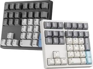 Kisnt 34 Keys Wired &Wireless Mechanical Number Pad (Gateron Red Switch)