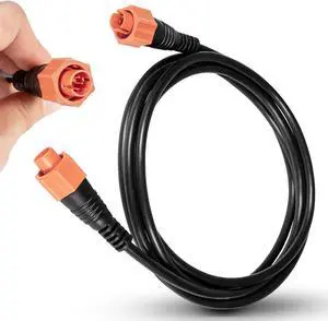 Bzumperyz Replacement Part for Lowrance Ethernet Crossover Cable Yellow Cat5e Cable, 6-Feet, High-Speed, Plug and Play, Waterproof (6 Feet)