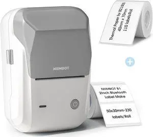 NIIMBOT B1 Label Maker with 2 Roll Label Tape