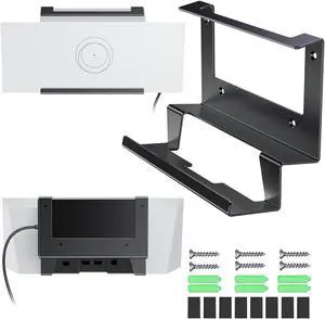 Router Mount for Starlinnk Gen 3 , for Starlinnk Standard V3 Mesh Router Gen3 & Power Supply 2-in-1 Metal Wall Mount kitStarlink Mounting Kit Accessories for StarlinnkV3 & Gen 3 Mesh Router Node