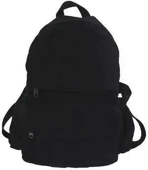 GAXOS Laptop Backpack for Women Travel Canvas Backpack for Women Vintage Black Aesthetic Backpack for School