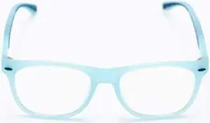 GlamBaby Parker Blue light Glasses for kids - Lightweight, Durable Blue Light Blocking Glasses - Comfortable UV Eye Protection Computer Glasses for Children Aged 3+ Years - 48x15x125 (Turquoise)