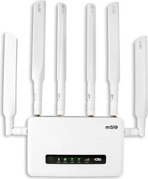 CSG m519 5G Cellular Gateway Business Router, Compatible with Verizon 5G, Cat19 Router, Wi-Fi 6, Battery Backup, Fast 5G Speeds on Up to 200 Devices